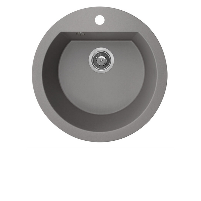 Laveo Dafne Granite Sink 1 Bowl T/HL Round