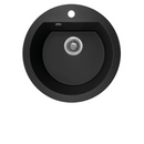 Laveo Dafne Granite Sink 1 Bowl T/HL Round-7