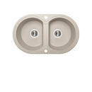 Laveo Dafne Granite Sink 2 Bowl-1