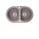 Laveo Dafne Granite Sink 2 Bowl-3