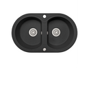 Laveo Dafne Granite Sink 2 Bowl-5