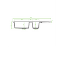 Laveo Barbados Granite Sink 1.5 Bowl-9