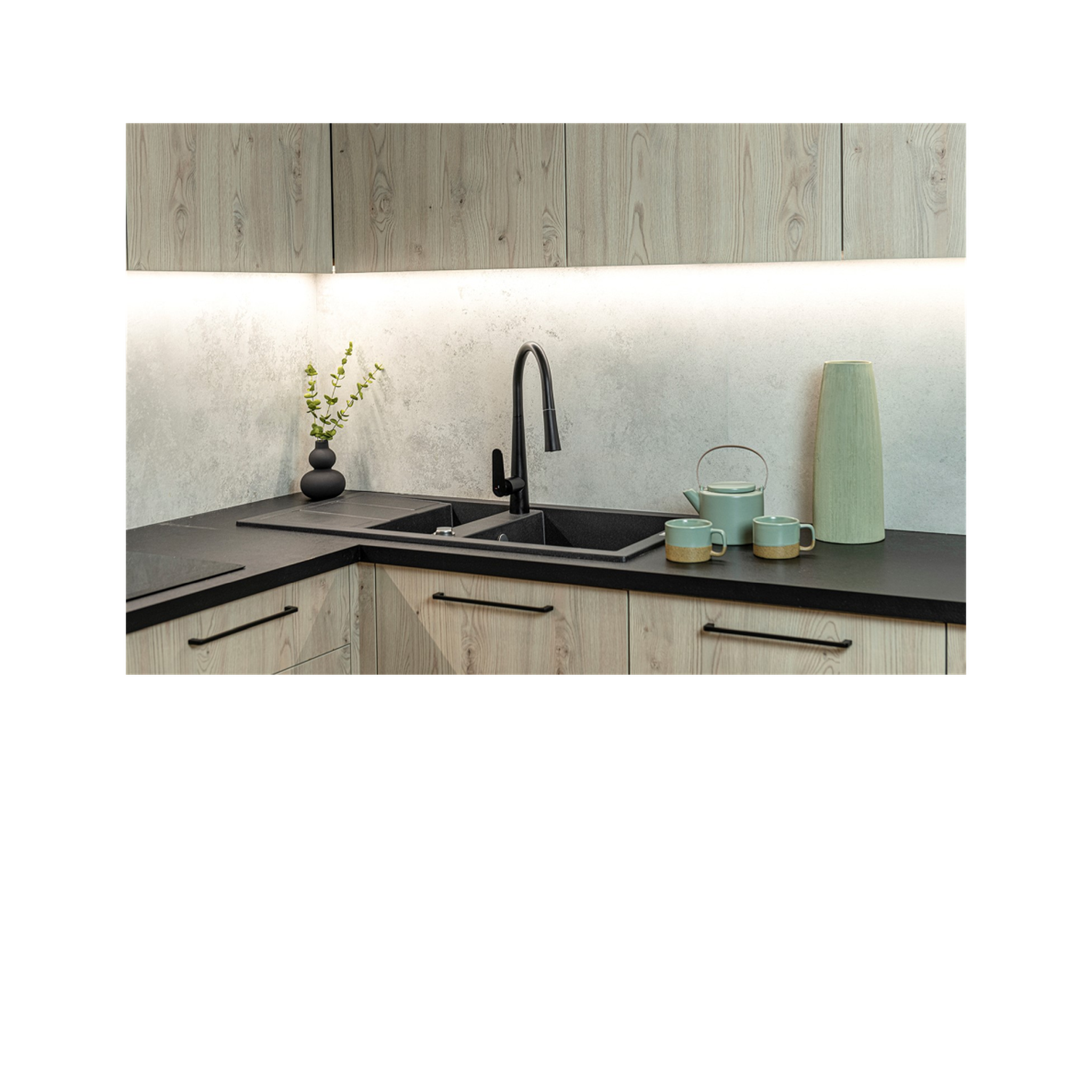 Laveo Barbados Granite Sink 1.5 Bowl