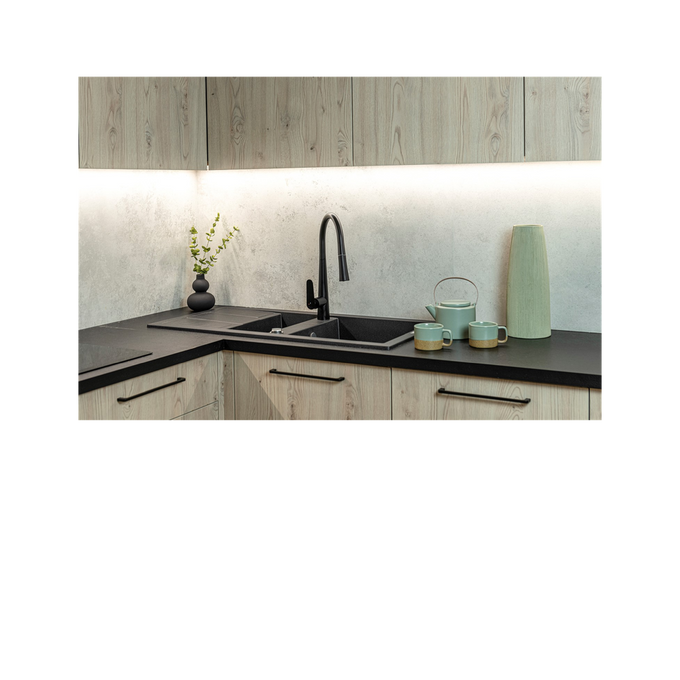 Laveo Barbados Granite Sink 1.5 Bowl