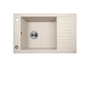 Laveo Pioneer Granite Sink 1 Bowl with Half Drainer-1