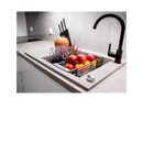 Laveo Pioneer Granite Sink 1 Bowl with Half Drainer-7