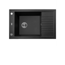 Laveo Pioneer Granite Sink 1 Bowl with Half Drainer-8