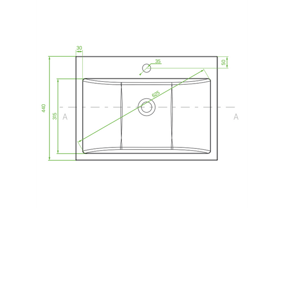 Laveo Albano Basin Granite