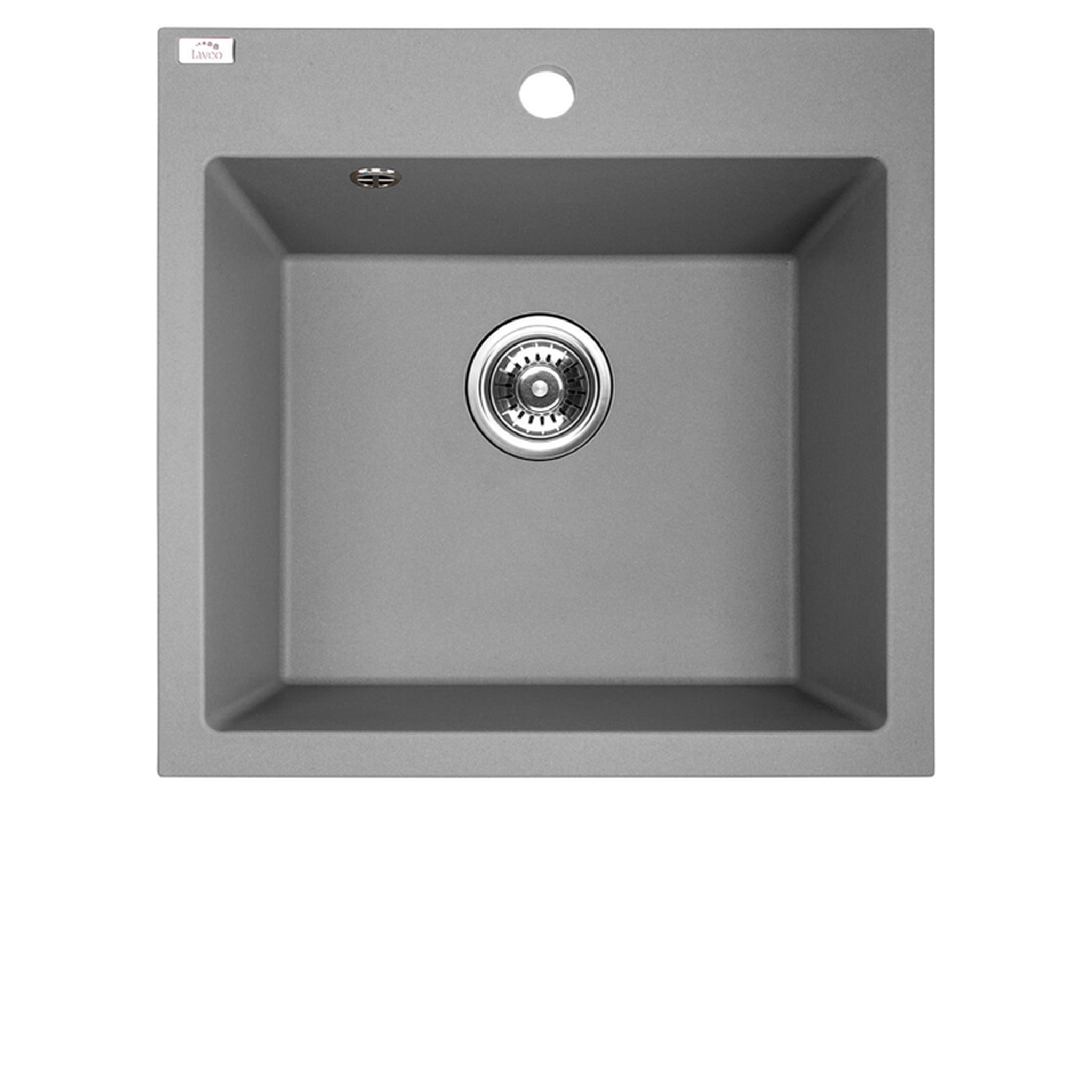 Buy grey Laveo Alena Granite Sink 1 Bowl