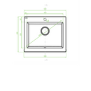 Laveo Komodo Granite Sink 1 Bowl-14