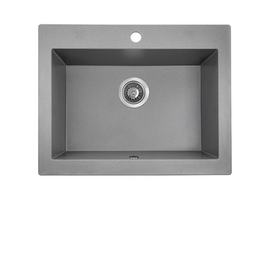 Buy grey Laveo Komodo Granite Sink 1 Bowl