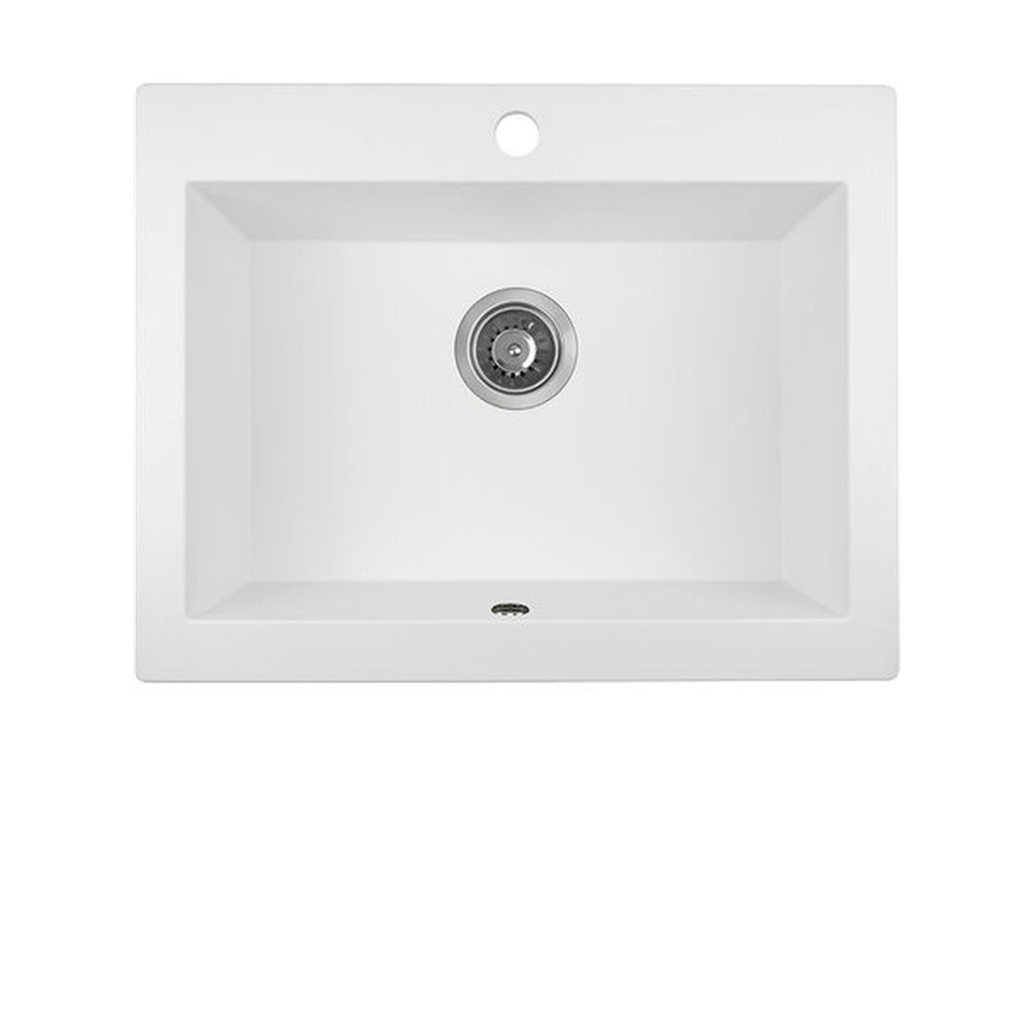 Buy white Laveo Komodo Granite Sink 1 Bowl