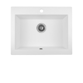 Buy white Laveo Komodo Granite Sink 1 Bowl