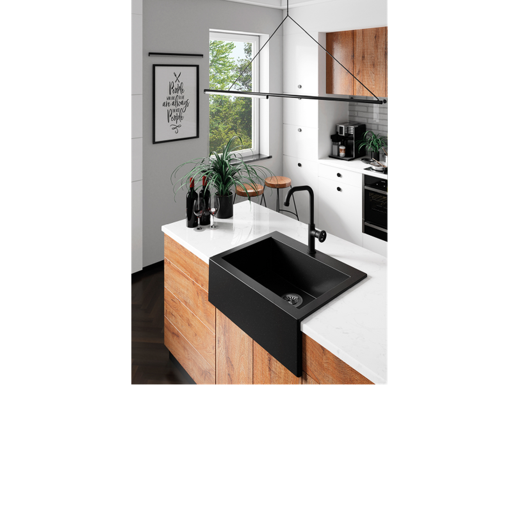 Laveo Komodo Granite Sink 1 Bowl