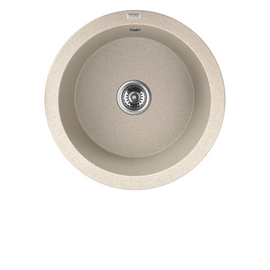 Laveo Dafne Granite Sink 1 Bowl Round