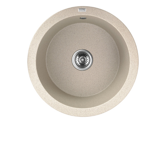 Laveo Dafne Granite Sink 1 Bowl Round