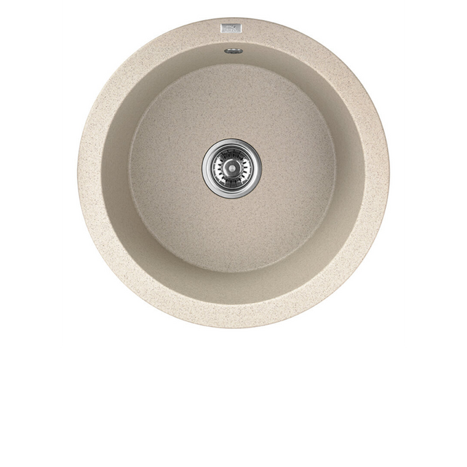 Laveo Dafne Granite Sink 1 Bowl Round