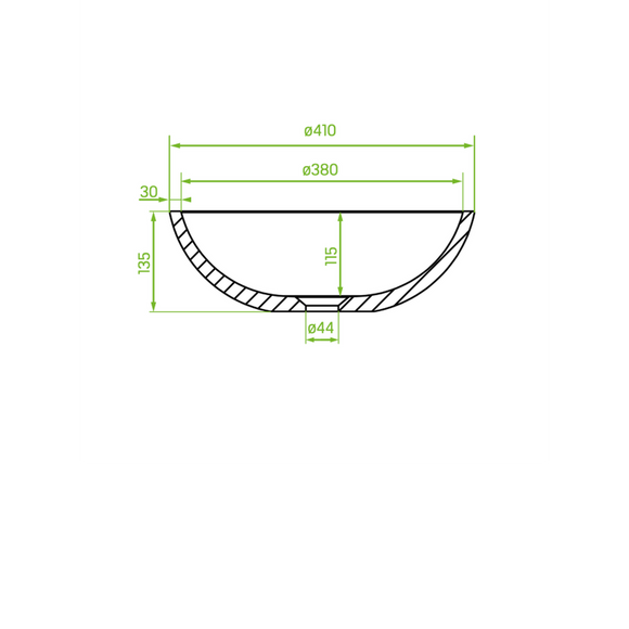 Laveo Amber Basin Granite Round
