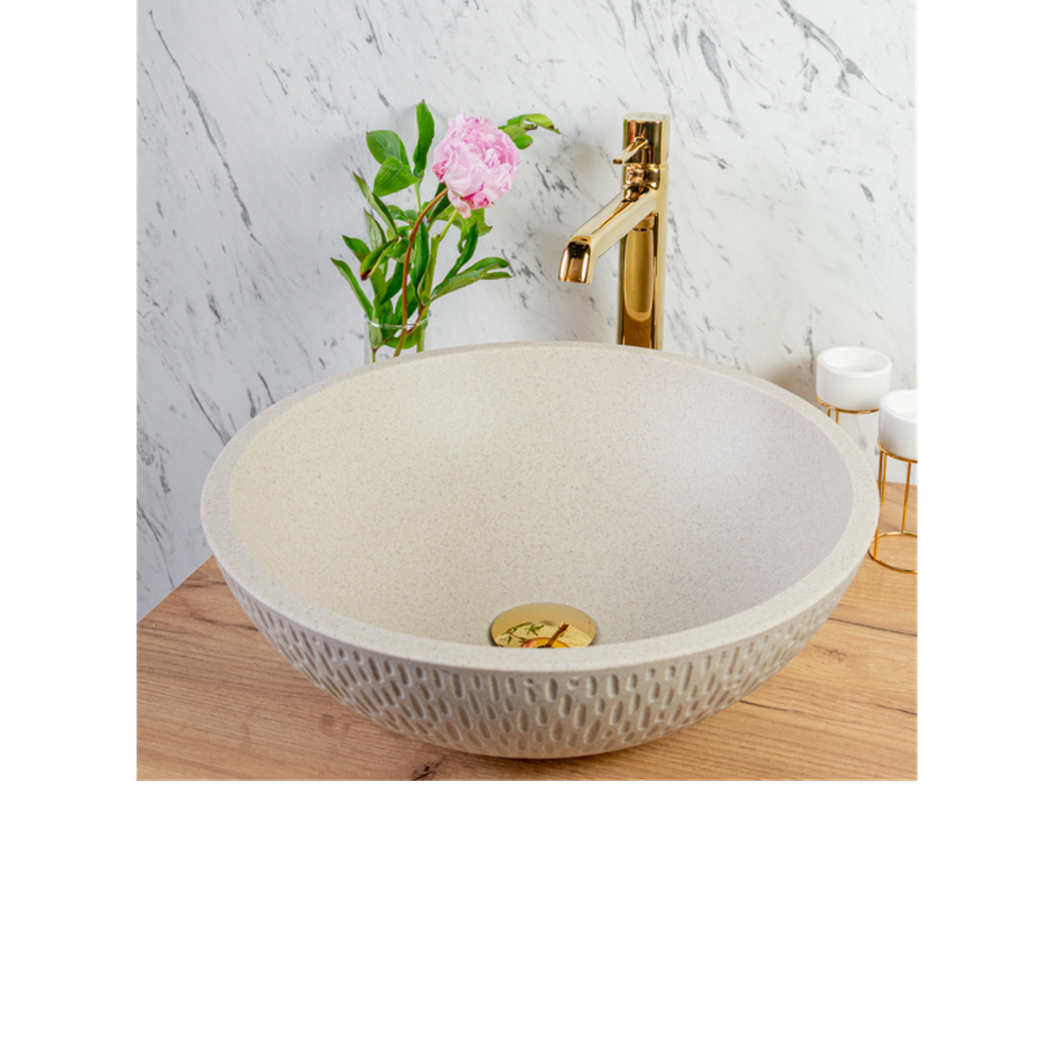 Laveo Amber Basin Granite Round