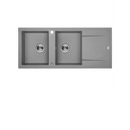 Laveo Megalo Granite Sink 2 Bowl with Drainer-3