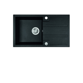 Buy monochrome-black Laveo Barbados Granite Sink 1 Bowl