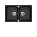 Laveo Celia Granite Sink 2 Bowl-7