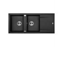 Laveo Megalo Granite Sink 2 Bowl with Drainer-4