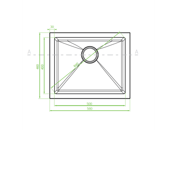 Laveo Ibiza Granite Sink 1 Bowl Undermount