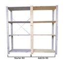 CTS Solid Wood Storage Shelving Add On Kit Width 940mm / Depth 440mm / Height 1744mm - image 02