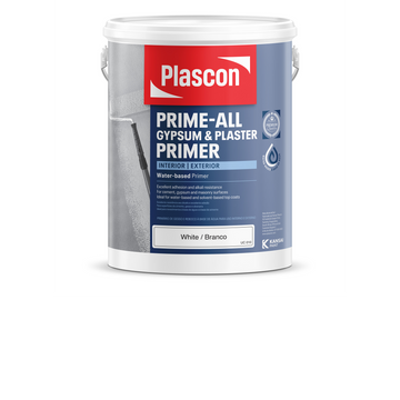 Plascon Prime-All Gypsum & Plaster Primer White 5L