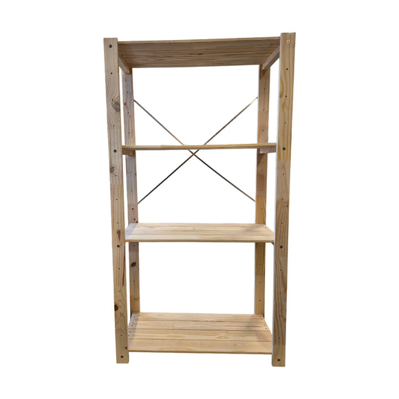 CTS Solid Wood Storage Shelving Starter Kit Width 940mm / Depth 440mm / Height 1744mm - image 01