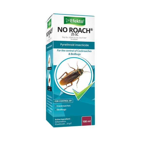 Efekto No Roach 25 SC Cockroach Control 100ml