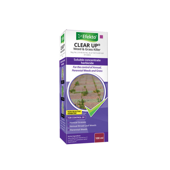 Efekto Clear Up Grass and Weedkiller 100ml