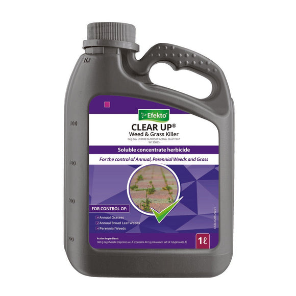 Efekto Clear Up Grass and Weedkiller 1l