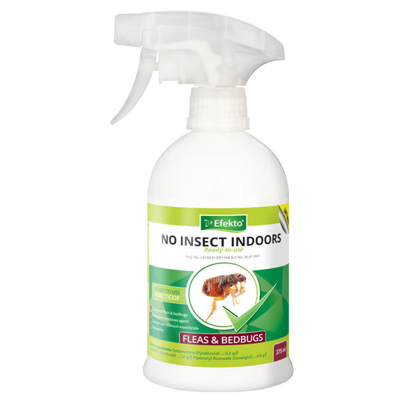 Efekto No Insect Indoors Ready-to-Use Fleas & Bedbugs 375ml