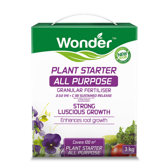 Wonder All Purpose Plant Starter 2:3:2 Fertiliser 3kg
