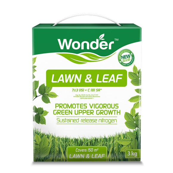 Wonder Lawn & Leaf 7:1:3 Fertiliser 3kg