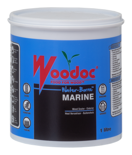 Image of Woodoc Water-Borne Marine Matt Sealer 1L Clear in Woodcare Products