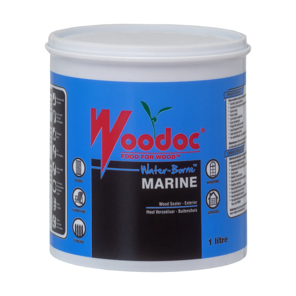 Woodoc Water-Borne Marine Matt Sealer 1L Clear - image 01