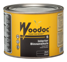 Image of Woodoc 5 Indoor Wax Sealer 1L Matt in Woodcare Products