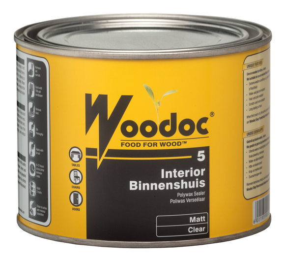 Image of Woodoc 5 Indoor Wax Sealer 1L Matt in Woodcare Products