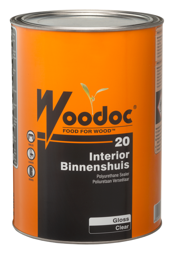 Image of Woodoc 20 Indoor Polyurethane Sealer 5L Gloss in Woodcare Products