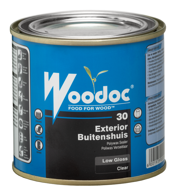 Image of Woodoc 30 Exterior Low Gloss Wax Sealer 500Ml Clear in Woodcare Products