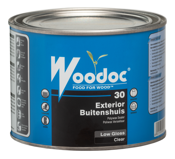 Image of Woodoc 30 Exterior Low Gloss Wax Sealer 1L Clear in Woodcare Products