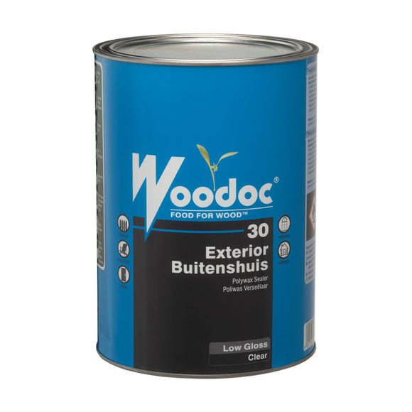Woodoc 30 Exterior Light Gloss Wax Sealer 5L Clear - image 01