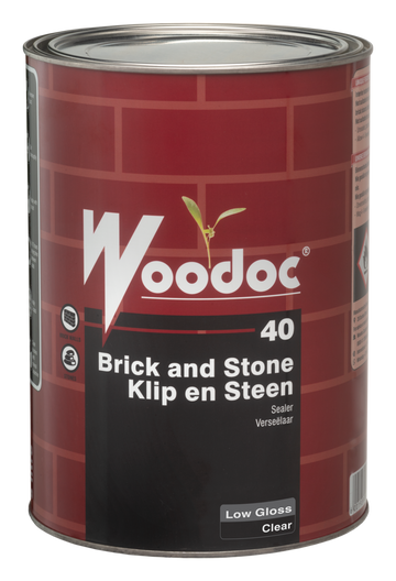 Image of Woodoc 40 Brick And Stone Low Gloss Sealer 5L in Woodcare Products