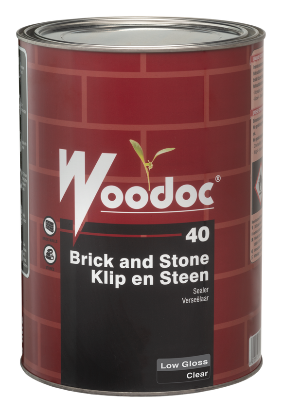 Image of Woodoc 40 Brick And Stone Low Gloss Sealer 5L in Woodcare Products