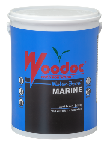Image of Woodoc Water-Borne Marine Gloss Sealer 5L Clear in Woodcare Products