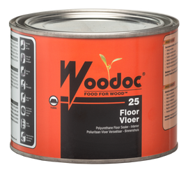 Image of Woodoc 25 Interior Satin Floor Sealer 1L Clear in Woodcare Products