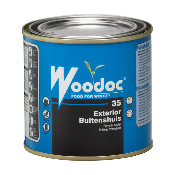 Woodoc 35 Exterior Low Gloss Wax Sealer 500Ml-Meranti - image 01